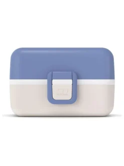 Lunchbox in Blau/ Creme - 800 ml