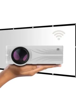 LV-HD240 WI-FI BUNDLE LED-Projektor inkl. LV-STA100FP in weiß