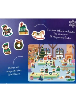 Magnet-Adventskalender | Mit den Wichteln durch den Advent. 24 Magnete und...