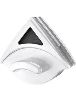 Magnetischer Glasreiniger in Weiß/ Schwarz, 8-15 mm Glasdicke