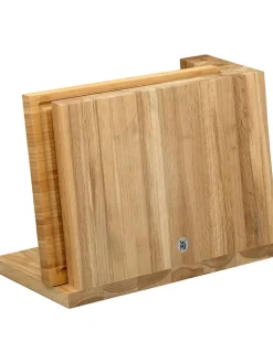 Magnet-Messerblock in Natur - (B)39 x (H)17,5 cm