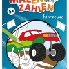 Malbuch "Malen nach Zahlen ab 5: Fahrzeuge"