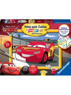 Malen nach Zahlen-Set "Lightning McQueen" - ab 5 Jahren