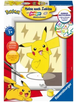 Malen nach Zahlen-Set: "Pikachu" - ab 7 Jahren