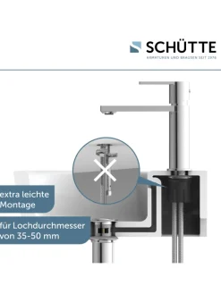 MANHATTAN Waschtischarmatur, Chrom