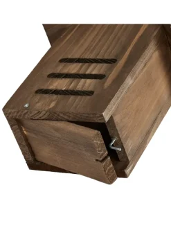 Marienkäferhaus in Braun - (B)17 x (H)22 x (T)10 cm