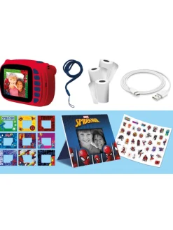 Marvel Spiderman Print Cam Sofortbildkamera Kamera Camera Fotos in rot