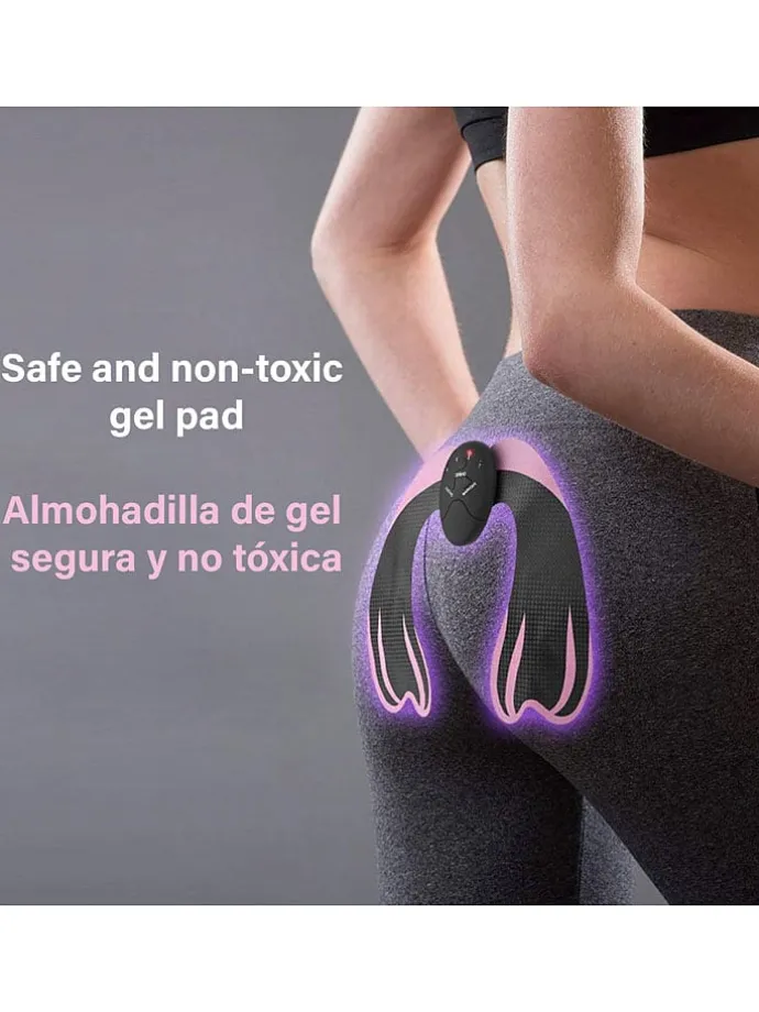 Massagegerät in Schwarz/ Hellbraun