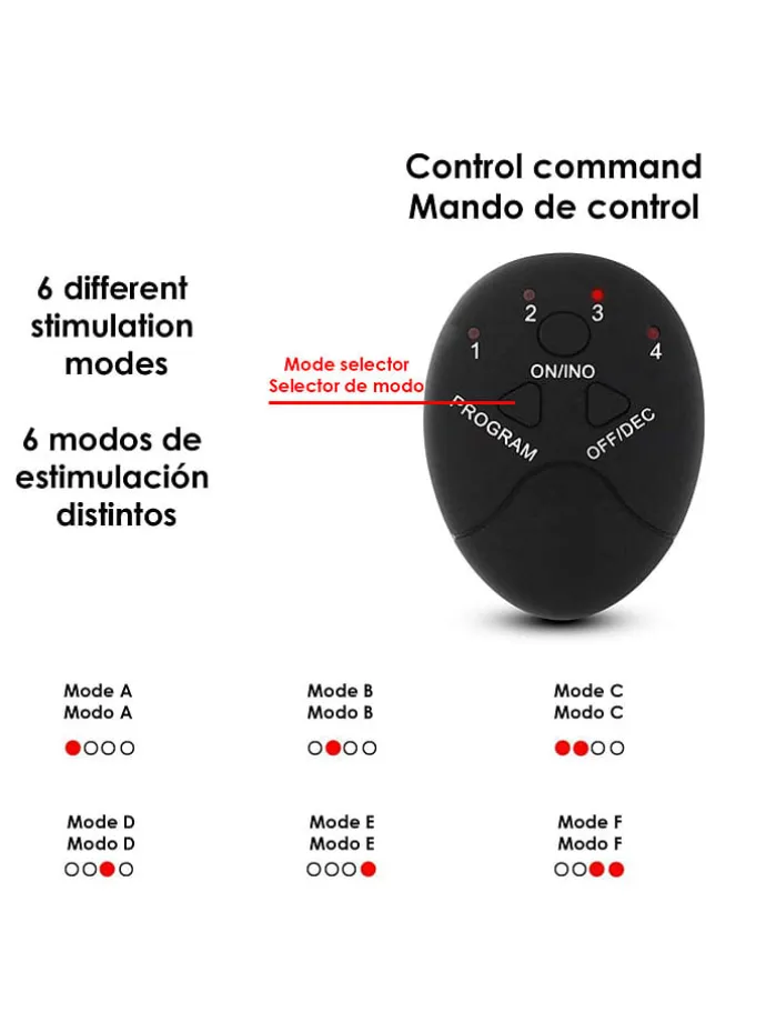 Massagegerät in Schwarz/ Hellbraun