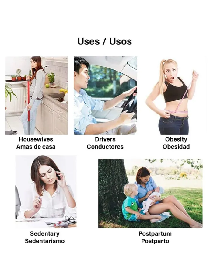 Massagegerät in Schwarz/ Hellbraun