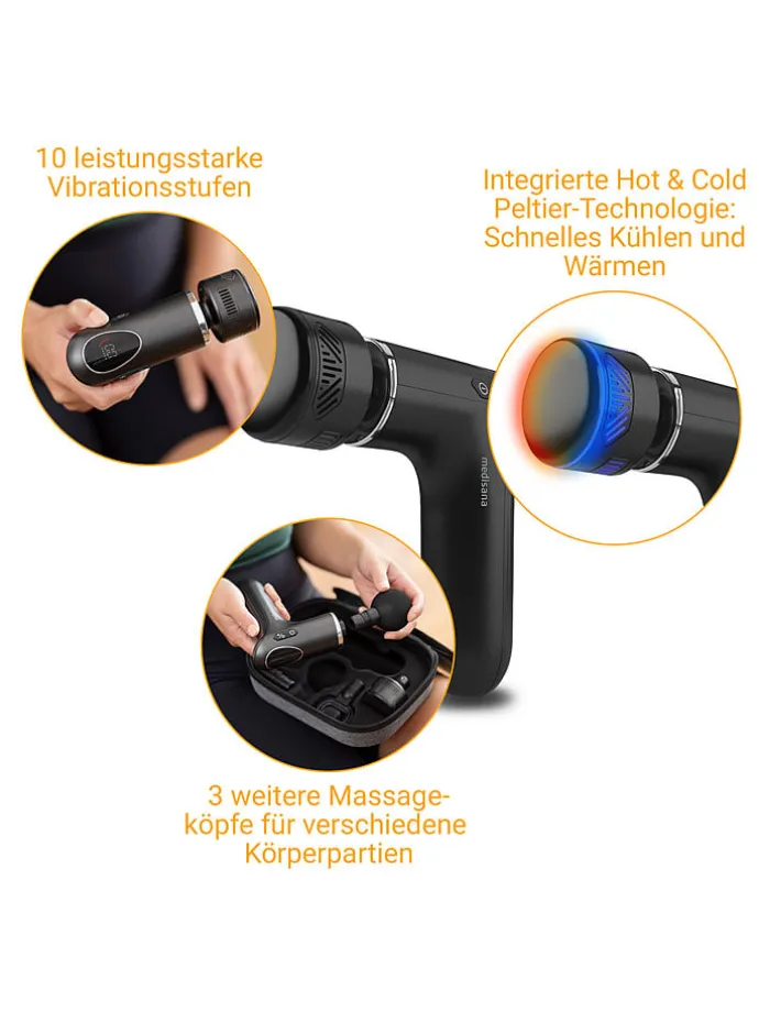 Massage-Pistole "MG 560 Hot & Cold"