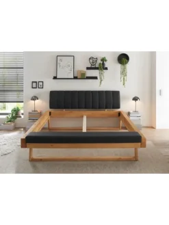 Massivholz Doppelbett Sarja 180x200 cm Fichte massiv in Fichte