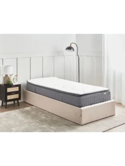 Matratze PLEASANT in Weiß/Grau - (W) 90 x (H) 25 x (L) 200 cm