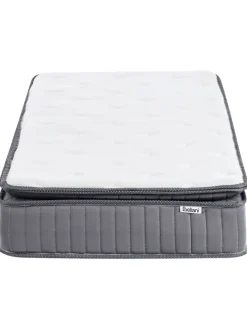 Matratze PLEASANT in Weiß/Grau - (W) 90 x (H) 25 x (L) 200 cm