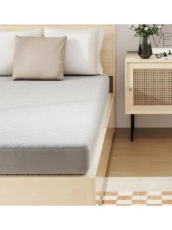 Matratzenschoner 90 x 200 cm in Grau