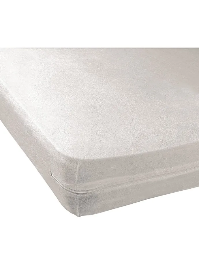 Matratzenschoner in Weiß
