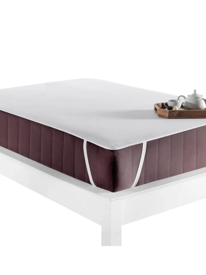 Matratzenschoner in Weiß