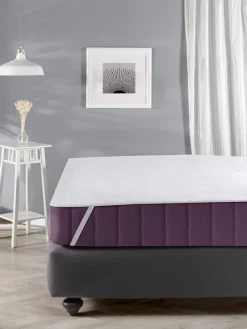 Matratzenschoner in Weiß