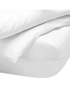 Matratzenvollschutz abwischbar/kochfest in weiß