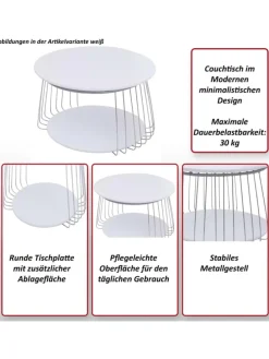 MCA Couchtisch P60, Braun