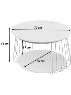 MCA Couchtisch P60, Braun