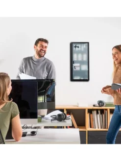 Medizinschrank in Schwarz - (B)27 x (H)57 x (T)12 cm