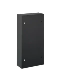 Medizinschrank in Schwarz - (B)27 x (H)57 x (T)12 cm