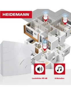 Mehrklang-Gong Quarter reinweiß