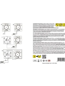 Mehrklang-Gong Quarter reinweiß