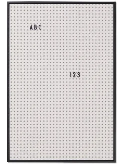 Message-Board in Grau - A2