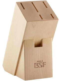 Messerblock ''Daytona'' in Beige - (B)9,5 x (H)21 x (T)17,5 cm