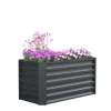 Metall Pflanzbeet Hochbeet Gartenbeet 120x60 Galdo in Schwarz