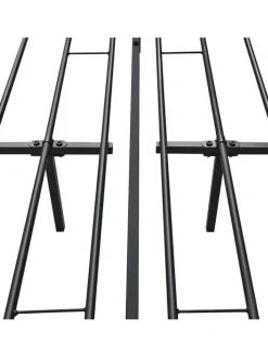 Metallbett Laos in Schwarz (B)180cm