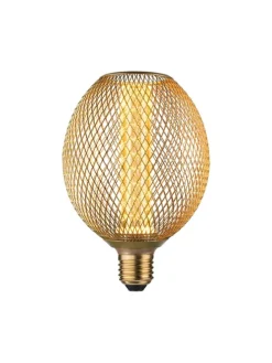Metallic Glow Standard 230V LED Globe Spiral