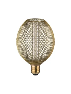 Metallic Glow Standard 230V LED Globe Spiral
