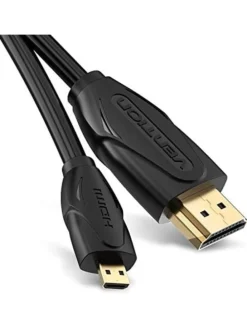 Micro-HDMI auf HDMI Kabel 3 Meter schwarz