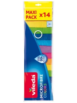 Mikrofasertücher "Colors" in Bunt - 14 Stück