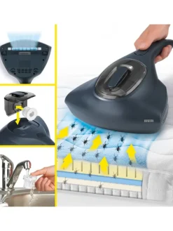 Milben Sauger UV Licht Handstaubsauger Entferner Handsauger