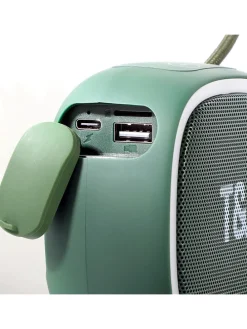 Mini-Bluetooth-Lautsprecher in Grün