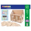 Mini-Haus zum Basteln - ab 5 Jahren