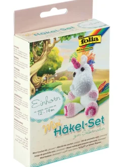 Mini-Häkelset "Einhorn" - ab 8 Jahren