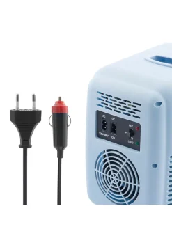 Mini-Kosmetik-Kühlschrank in Blau - (B)21,5 x (H)29,2 x (T)28 cm