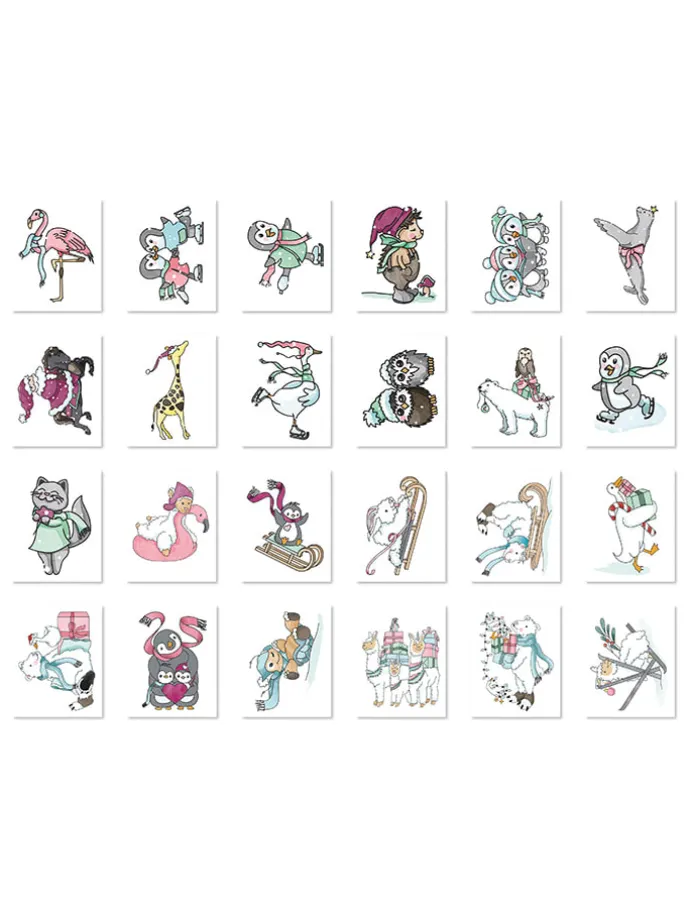 Mini-Tattoos "Weihnachten" - ab 3 Jahren