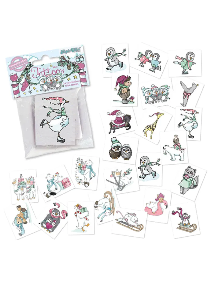 Mini-Tattoos "Weihnachten" - ab 3 Jahren