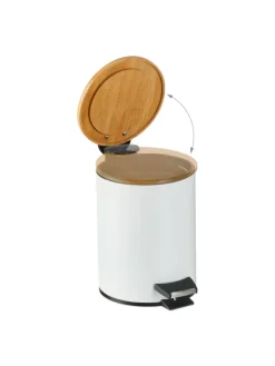 Mülleimer Bad in Weiß - 3 l