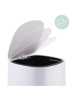 Mülleimer Bad in Weiß - 5 l