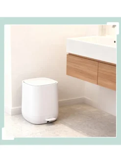 Mülleimer Bad in Weiß - 5 l