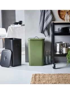 Mülleimer BINSTER in Schwarz