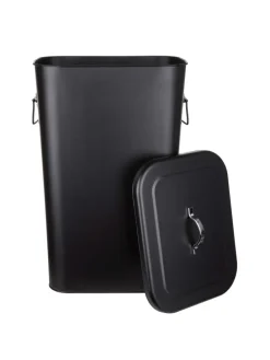 Mülleimer BINSTER in Schwarz