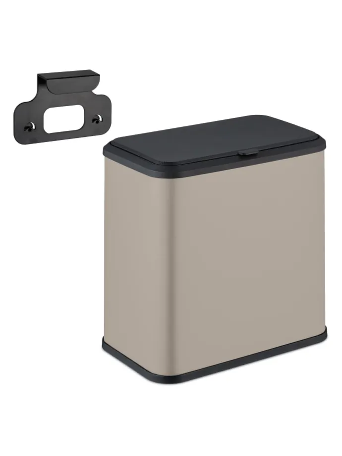 Mülleimer in Beige - 5 Liter